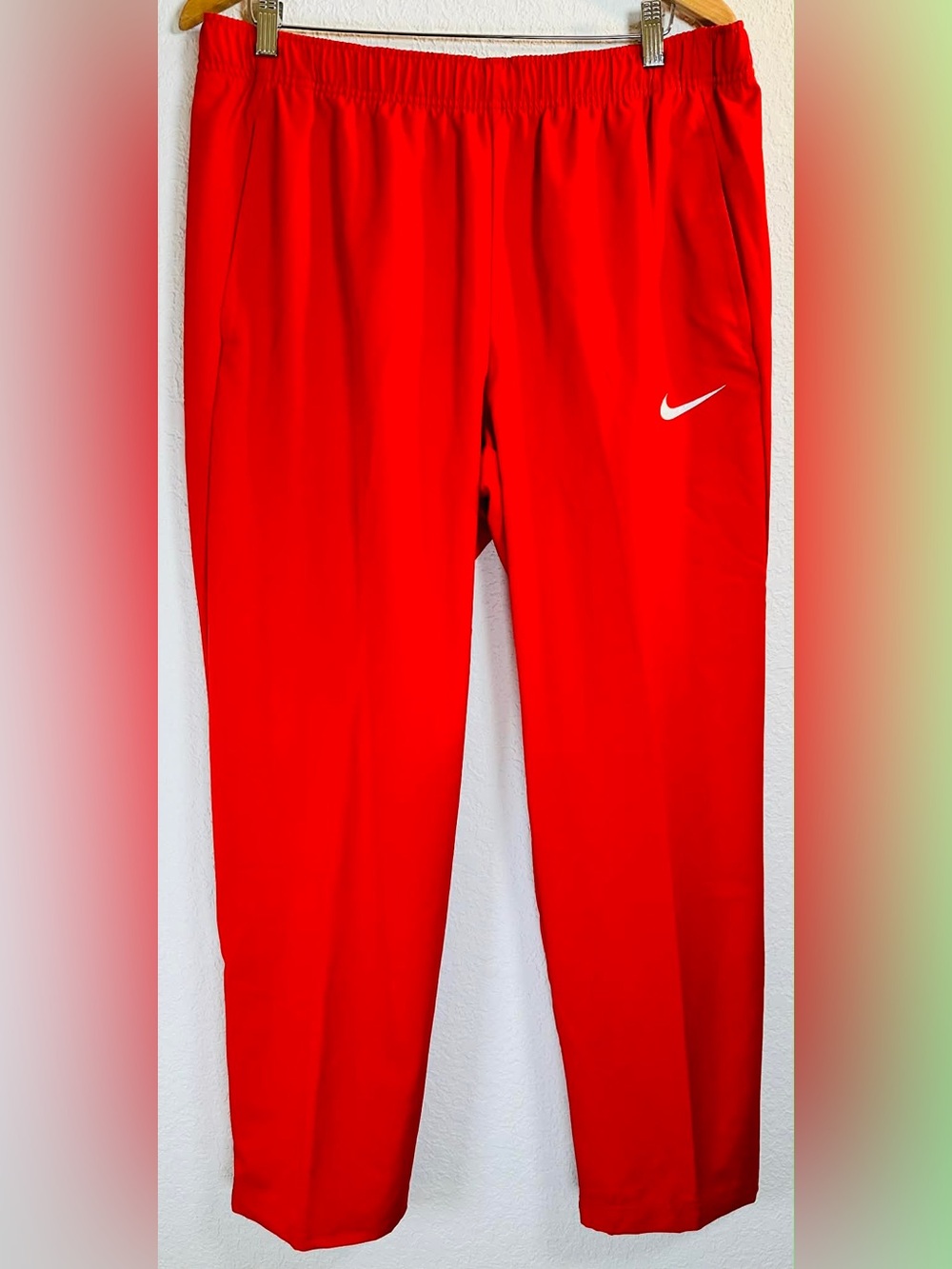 Nike Red Athletic Pants
